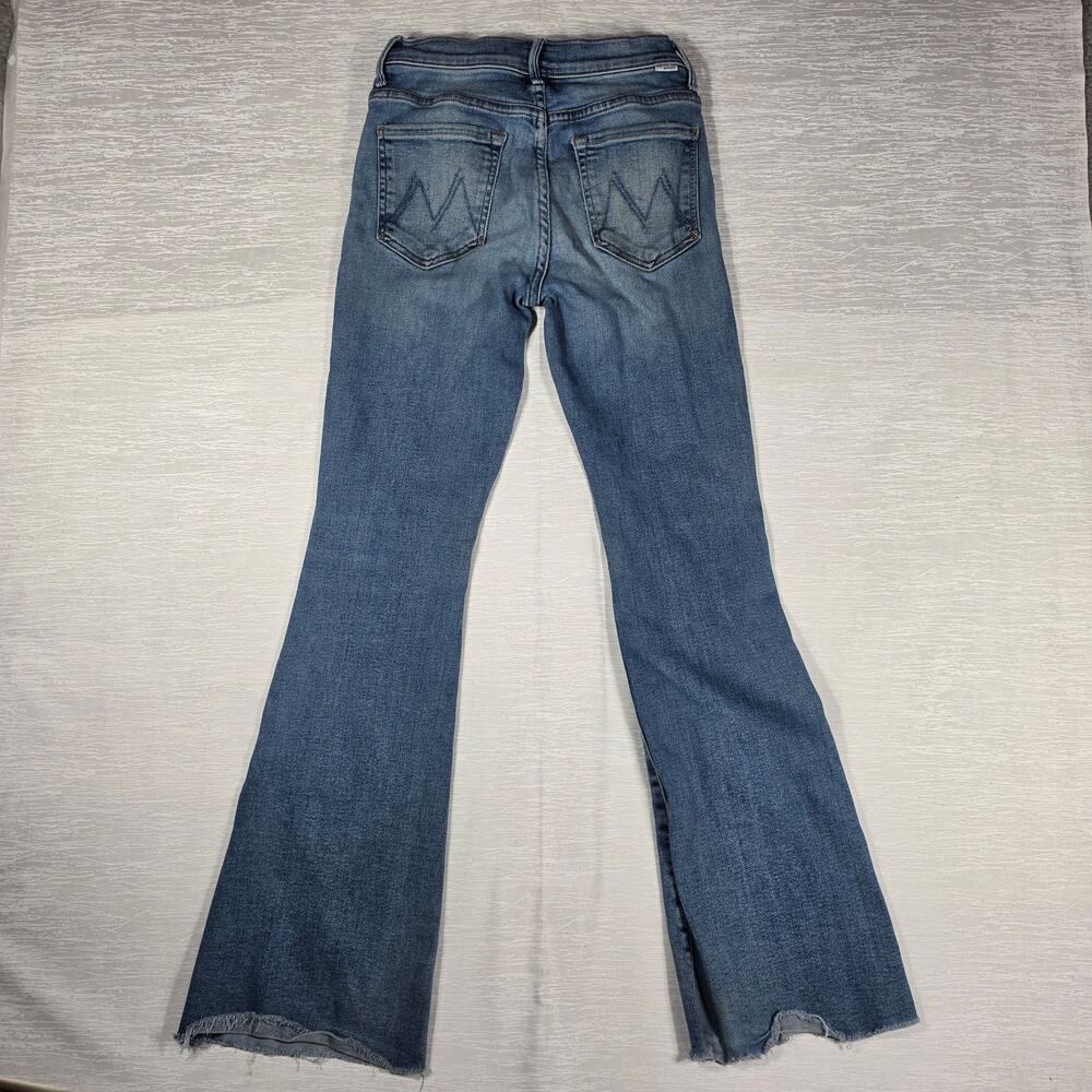 Mother Weekend Fray Jeans Womens Size 26 Blue Hop On Hop Off - Picture 8 of 9
